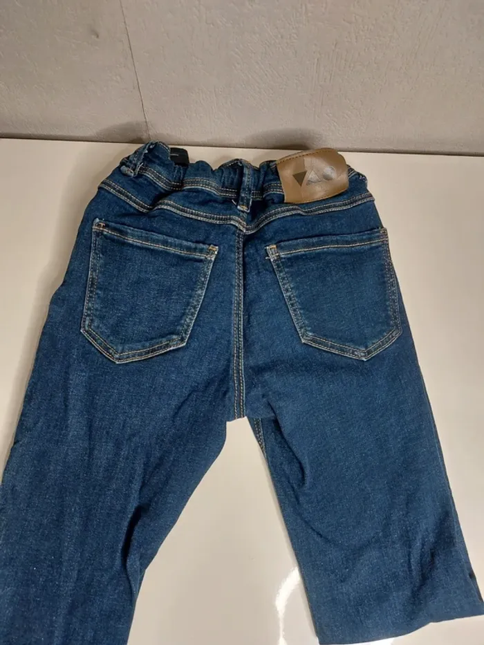 Pantalon jeans bleu skinny " Tape à l'oeil" - photo numéro 3