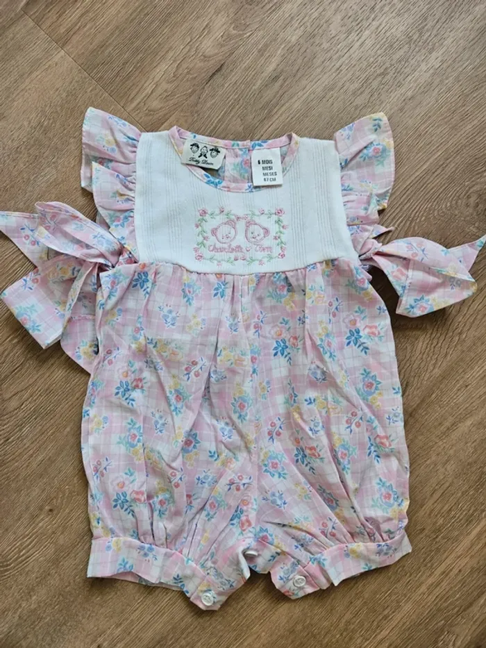 Barboteuse bébé fille