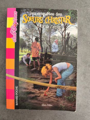 Livre l'enquête des sœurs christer l' île de l'enfer 