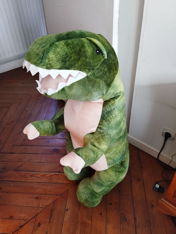 Grande peluche dinosaure neuf - photo numéro 2