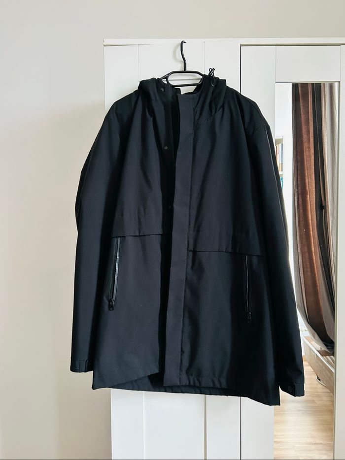 Doudoune / Parka noire unie Homme Geographical Norway Taille L