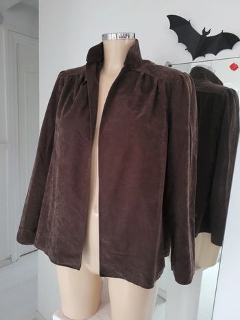 Veste en suédine mi-saison