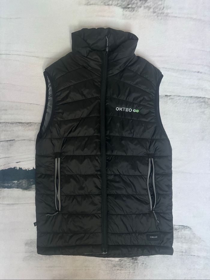 Veste sans manche décathlon taille S noir anthracite
