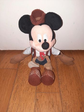 Peluche mickey cow boy