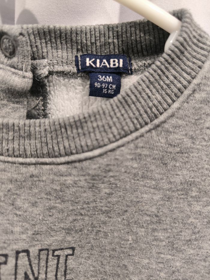 Pull gris - photo numéro 5