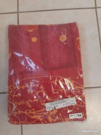 PARURE HOUSSE DE COUETTE 2 PERSONNES NEUVE DANS EMBALLAGE