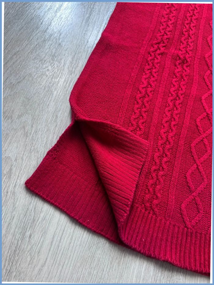 Pull femme torsadé Chaps Rouge Taille L - photo numéro 11