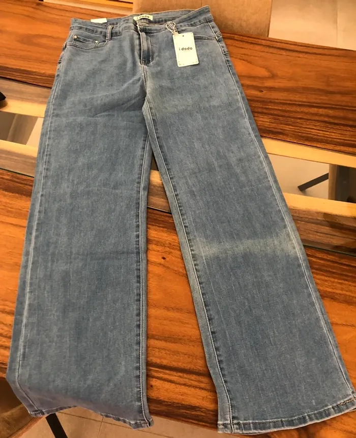 Jeans coupe flare - I Dodo - photo numéro 3