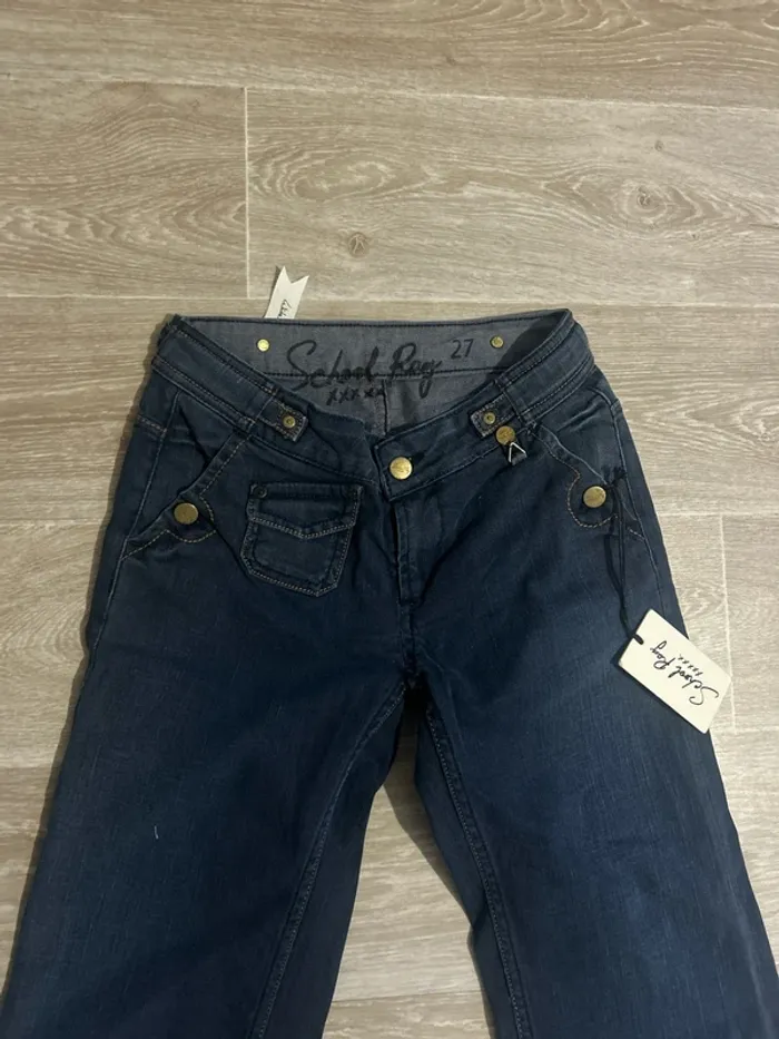 Jeans pattes d’éléphant School Rag Pete W27 - photo numéro 2