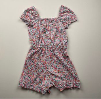 Combinaison fleurie fille, légère  Kiabi  6 ans 