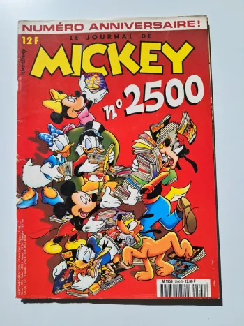 Le Journal de Mickey n°2500 Numéro Anniversaire