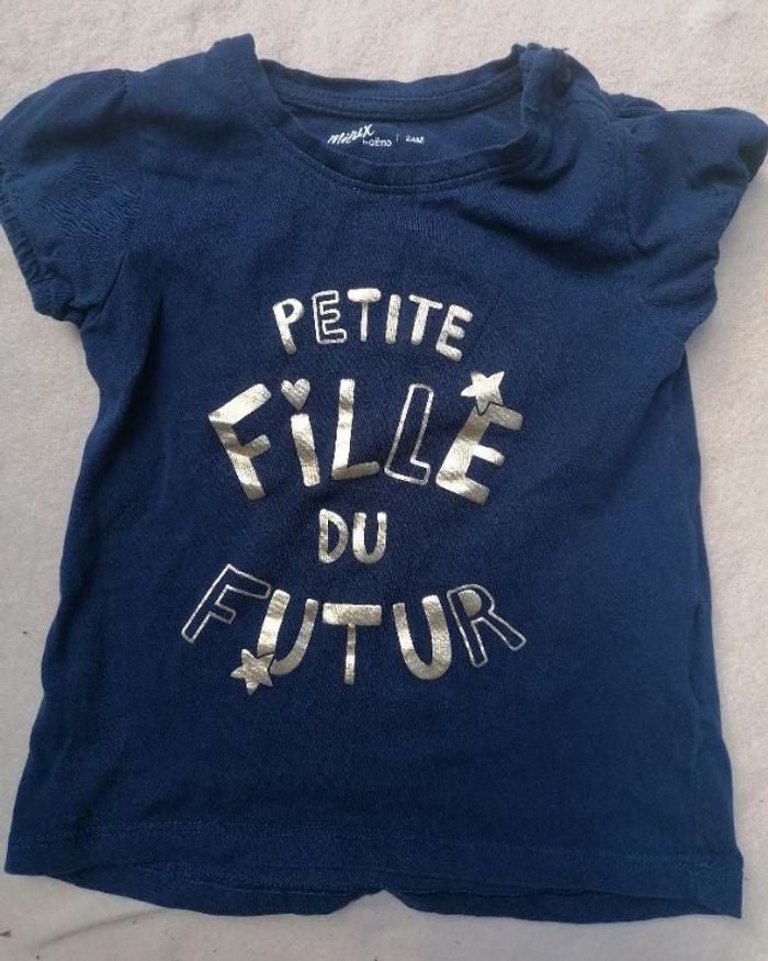T-shirt manches courte 24 mois