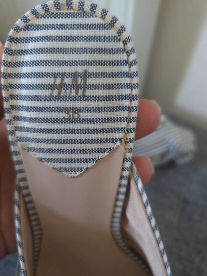 Sandales/mule détails noué et strass neufs - photo numéro 4