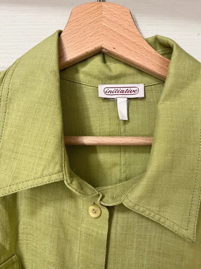 Robe/ Tunique  Taille 42 -très bon état / 55%lin /45% polyester - photo numéro 3