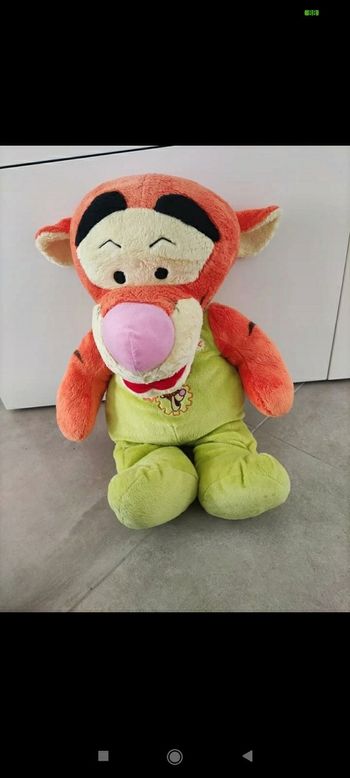 Peluche Tigrou en pyjama