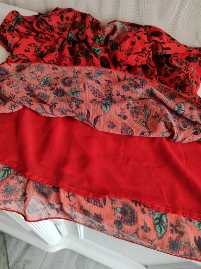 Robe d'été rouge - photo numéro 9