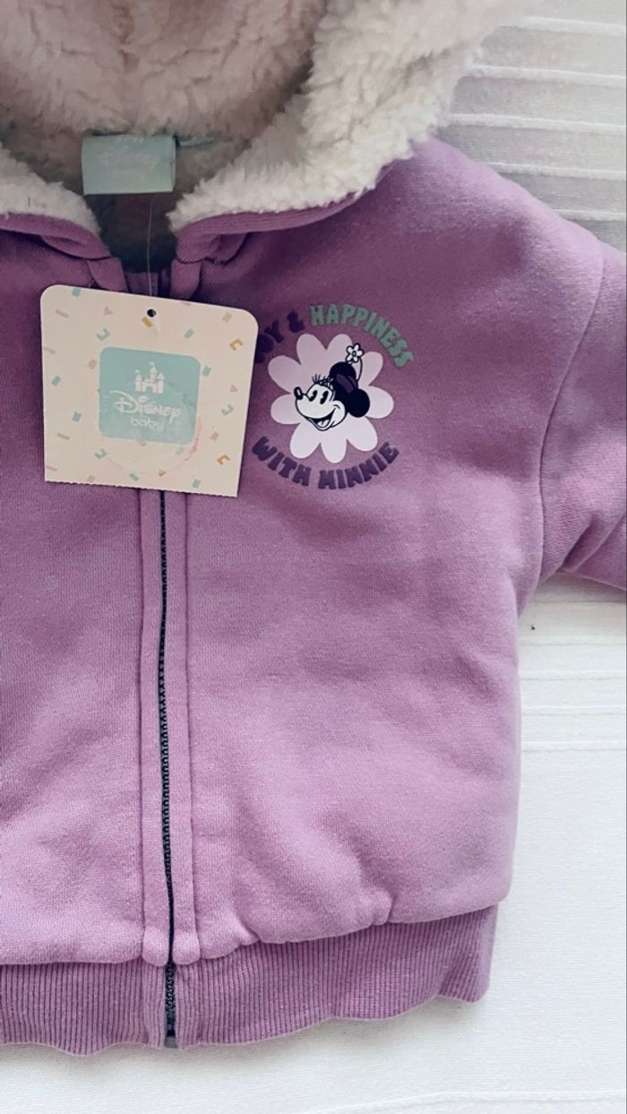 Gilet Minnie 3/6 mois - photo numéro 4