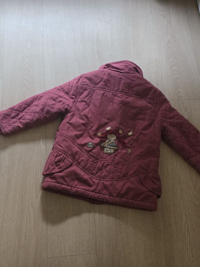Veste matelassée bordeaux fille Palomino, taille 116 - photo numéro 5