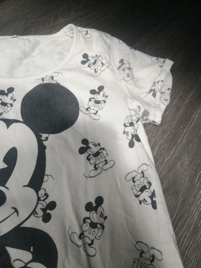 Tee shirt manche courte Mickey 10A - photo numéro 4