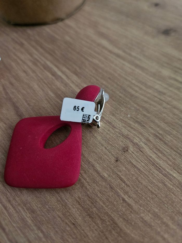 Boucles d'oreilles Roses - photo numéro 2