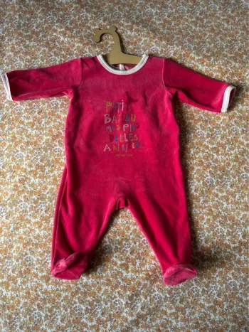pyjamas Petit Bateau fushia