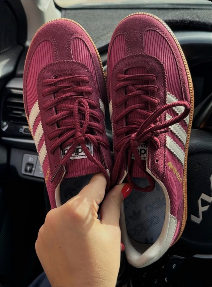 Adidas Samba OG – Bordeaux / Blanc - photo numéro 4