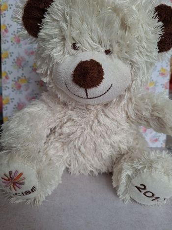 Peluche publicitaire ours Nocibe 2010