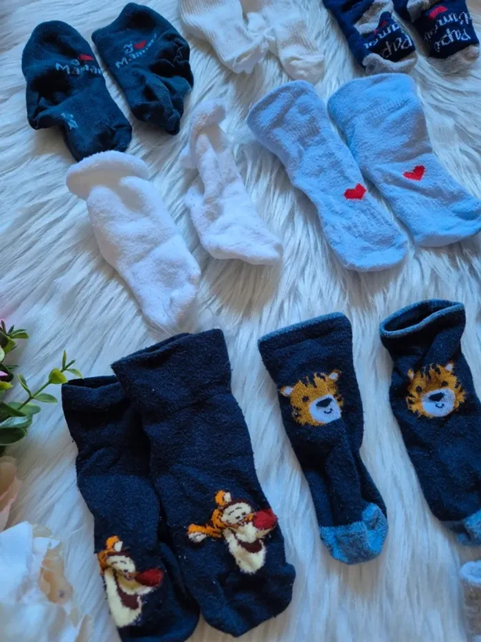 17 paires de chaussettes bébé - photo numéro 3