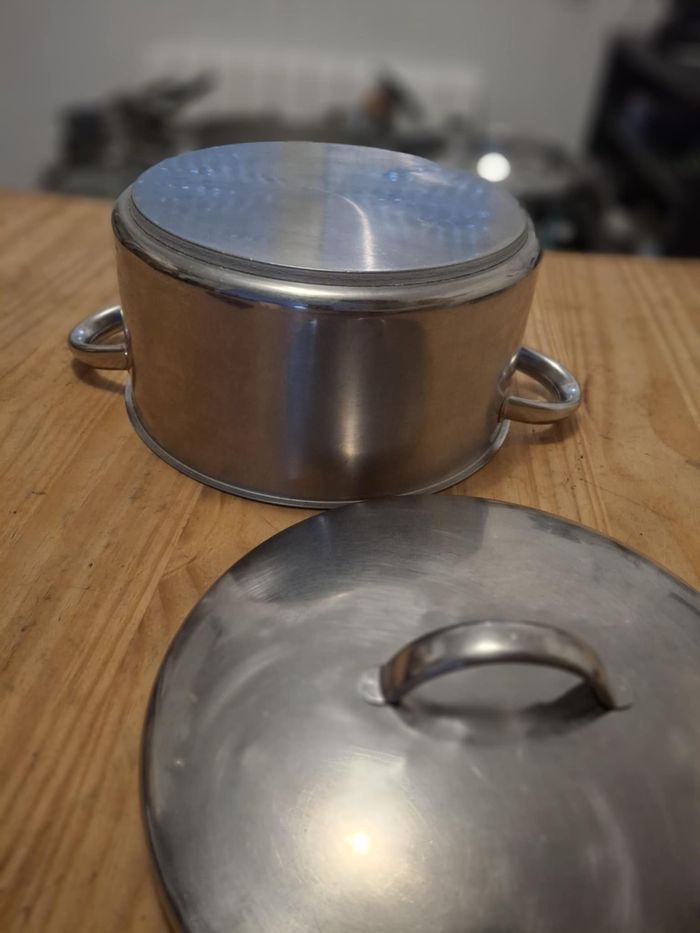Faitout inox 18-10 4.5L demeyere - photo numéro 2