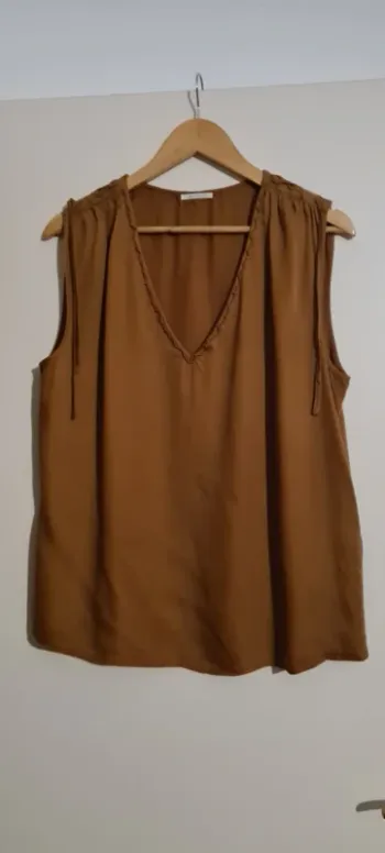 Blouse marron IKKS