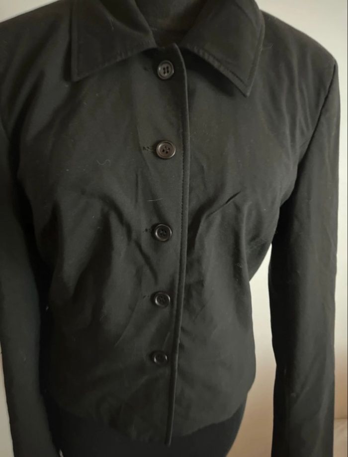 Blazer noir taille M de chez camaïeu en très bon état - photo numéro 2