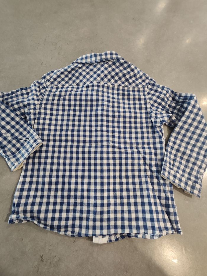 Lot de 2 hauts enfant garçon Pull+Chemise– Taille 4 ans - photo numéro 3