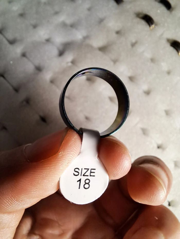 Bague acier inoxydable silhouette - photo numéro 4