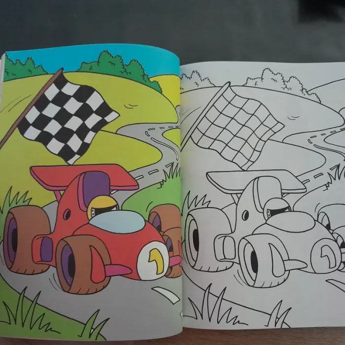 Gros livre de coloriages enfant - photo numéro 2