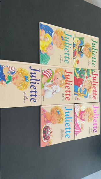Lot Juliette album livre enfant éveil maternelle