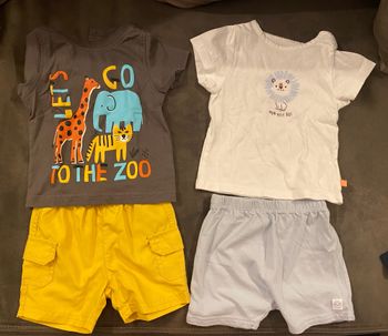 Lot ensemble short 6 mois