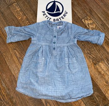 Robe petit bateau  6 mois