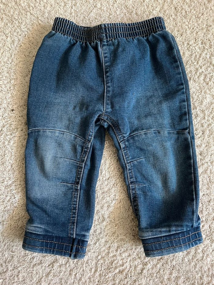 Jeans bleu clair taille 12 mois