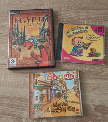 Lot jeux pc 3 ans+