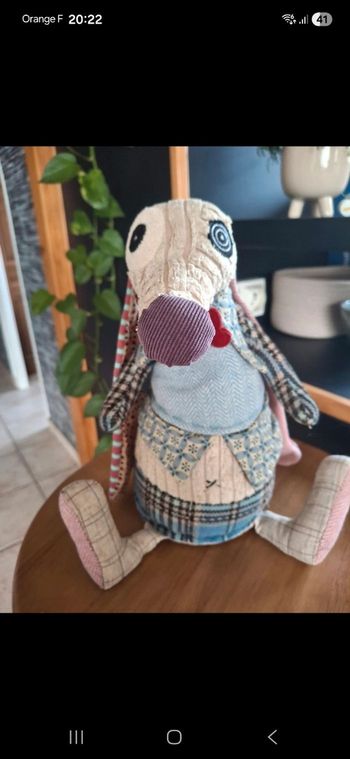 Peluche chien Les Déglingos 