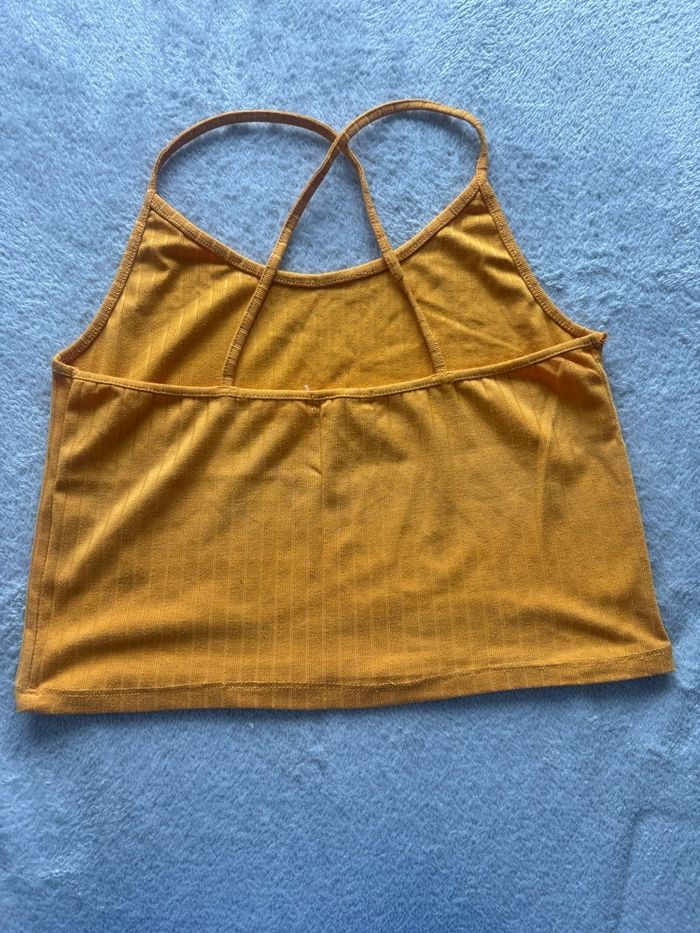 Top jaune - photo numéro 2