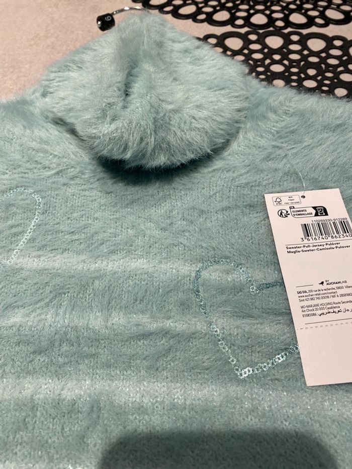 Pull fille col roulé 6 ans - photo numéro 2