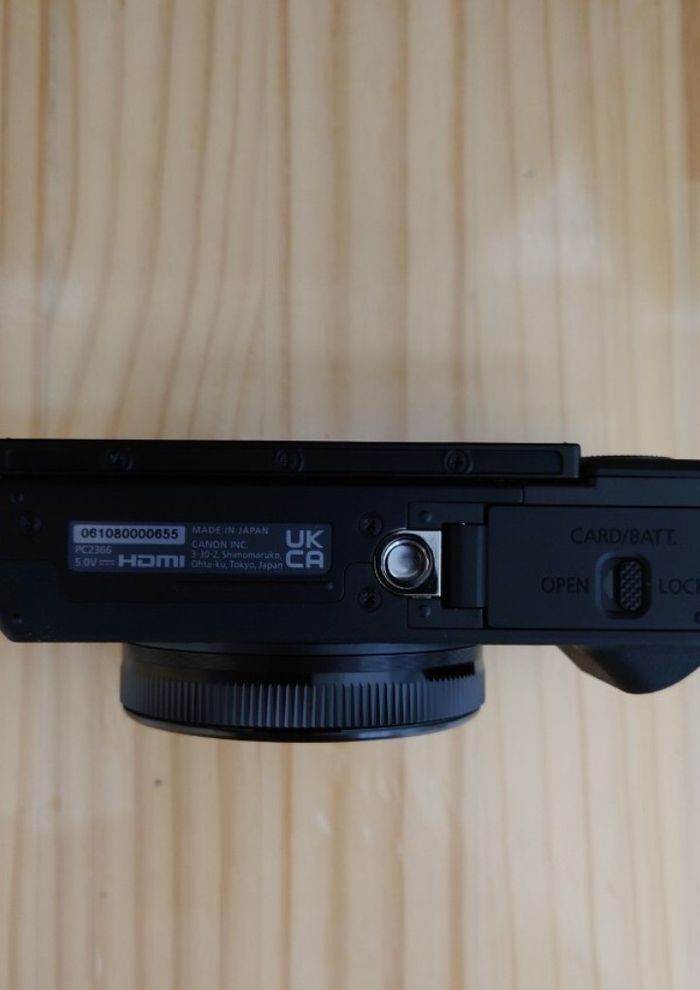 Canon Powershot G7X Markii Mark III avec 2 batteries , 1 chargeur et une carte mémoire 128Go - photo numéro 3