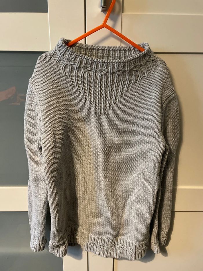 Pull argenté