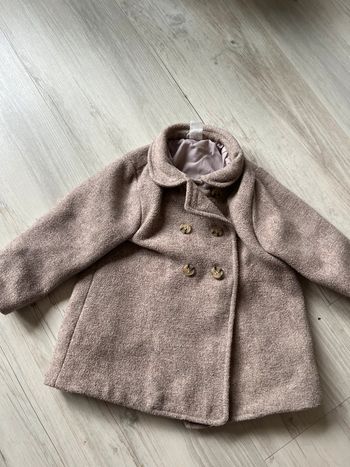 Manteau beige bébé fille