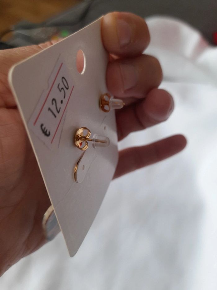 Boucles d'oreilles léopard neuve encore 🏷 - photo numéro 2