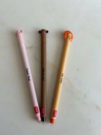 Legami 3 stylos rares avec petits défauts 