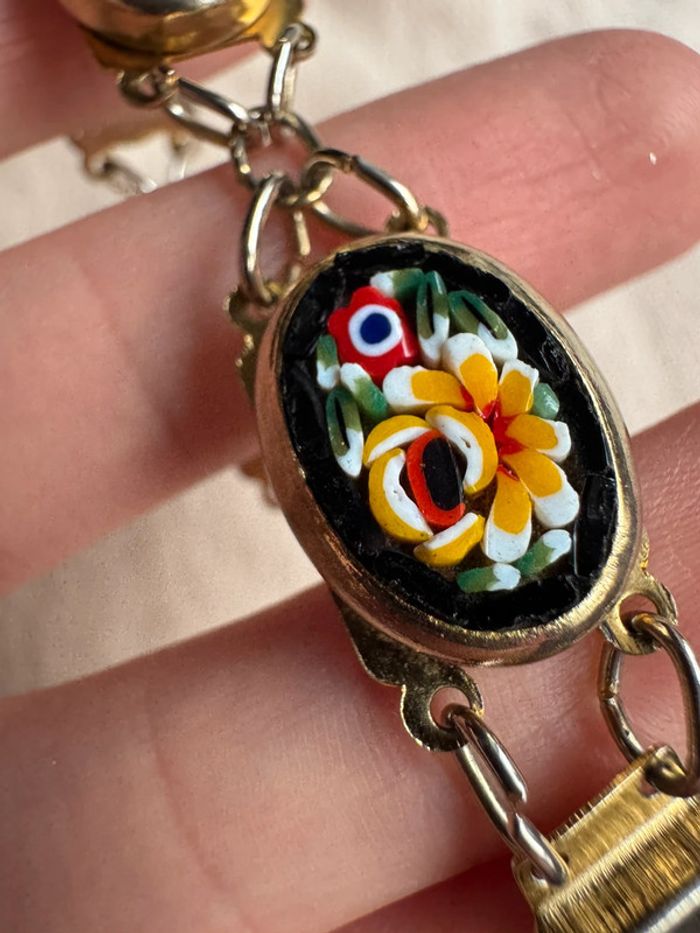 Bracelet en micro mosaïque italienne - photo numéro 6