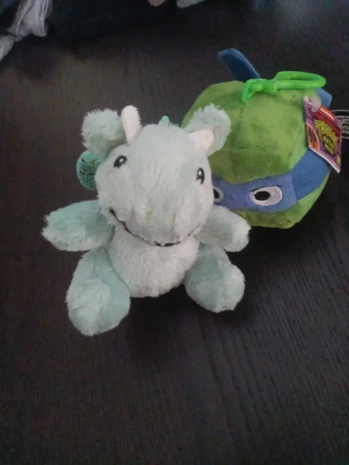 Deux porte-clés peluches - photo numéro 3