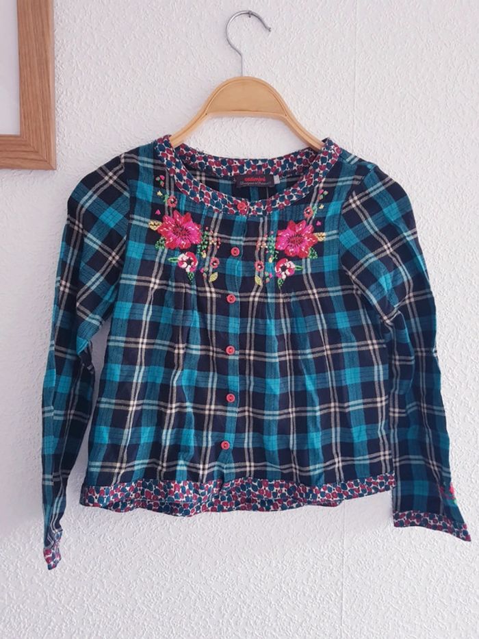 Catimini - Chemise / blouse manches longues (8 ans) - photo numéro 2